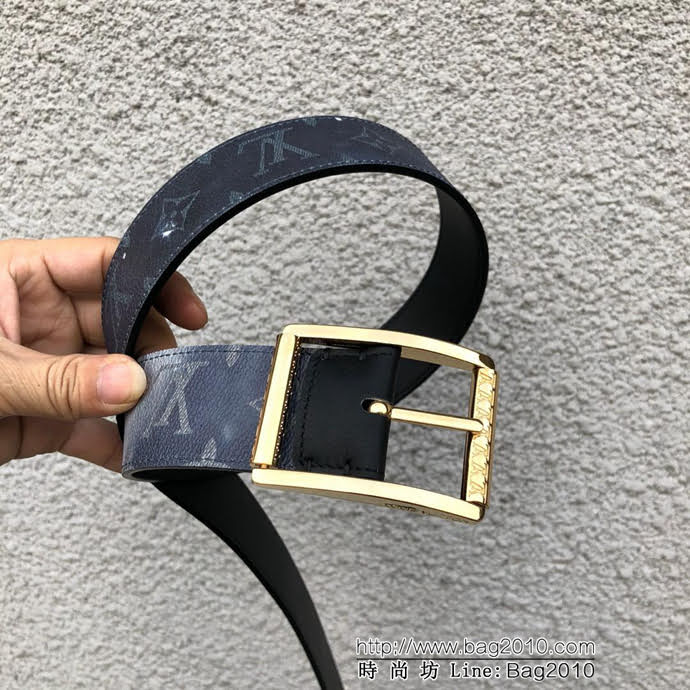路易威登LV 星空雙面腰帶 官網限定款 M0132U 2019春夏季預展系列 小牛皮男士皮帶  xfp1364